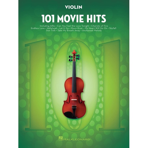 101 Movie Hits For Violin 