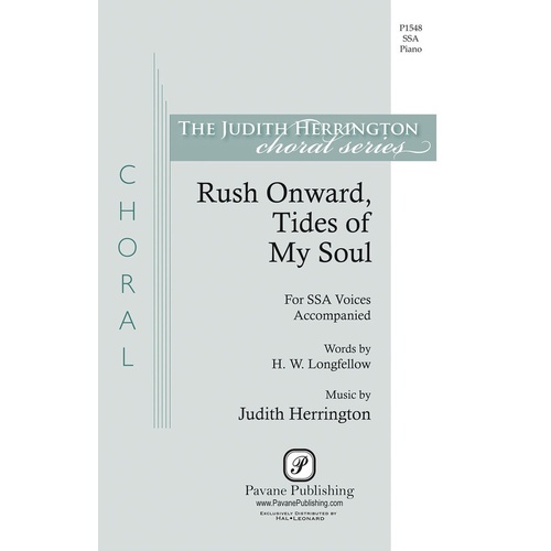 Rush Onward Tides Of My Soul SSA (Octavo)