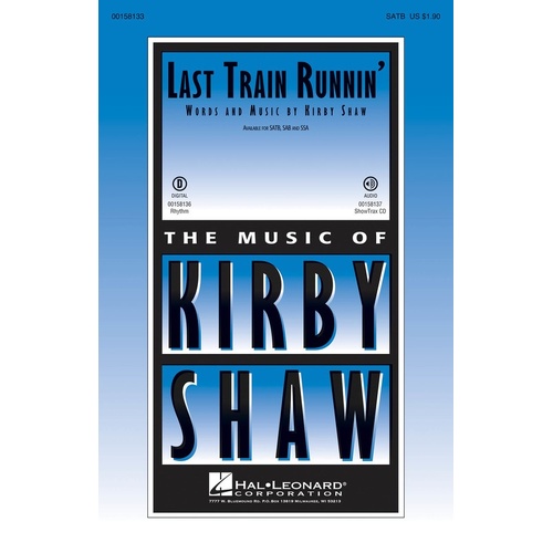 Last Train Runnin SAB (Octavo)
