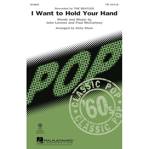 I Want To Hold Your Hand ShowTrax CD (CD Only)