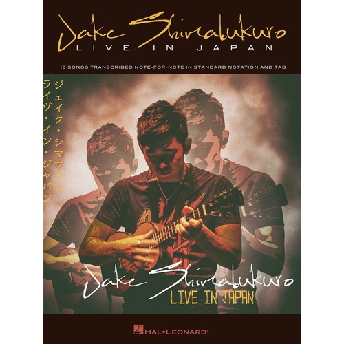 Shimabukuro - Live In Japan Ukulele TAB (Softcover Book)