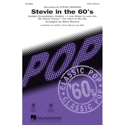Stevie In The 60s SATB (Octavo)