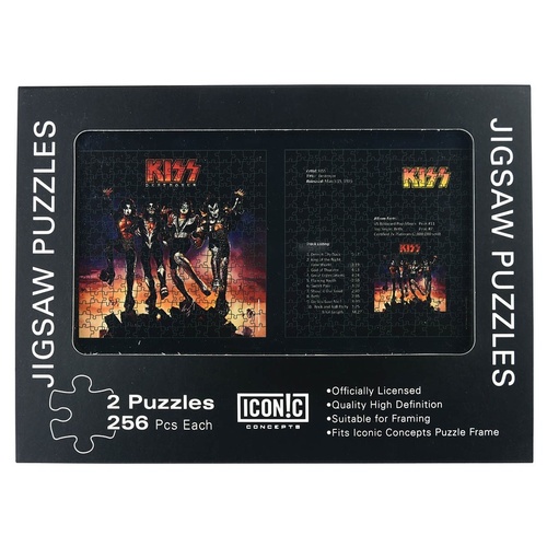 Kiss Destroyer Dual Pack Puzzle