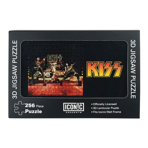 Kiss 1977 Live Performance 3D Puzzle