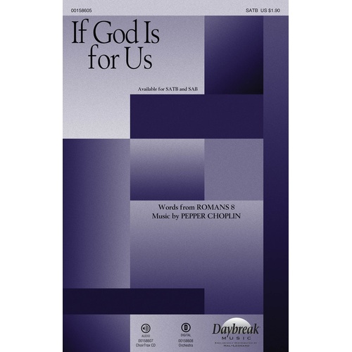 If God Is For Us SATB (Octavo)