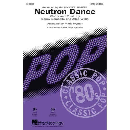 Neutron Dance SAB (Octavo)