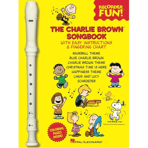 Charlie Brown Songbook Recorder Fun! Book/Recorder (Package)