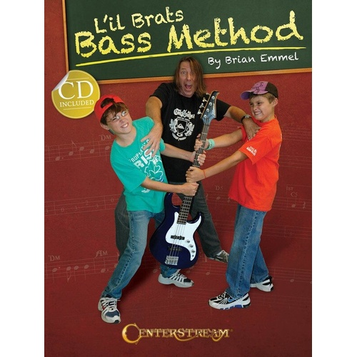 L'il Brats Bass Method Tab Book with CD