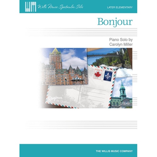 Bonjour Piano Solo (Sheet Music)