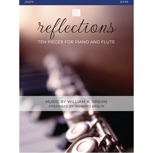 Brehm - Reflections Flute/Piano (Softcover Book)