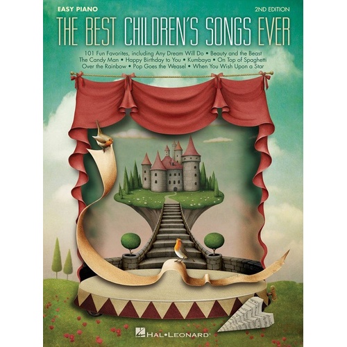 Best Children's Songs Ever Easy Piano 2nd Edition Songbook