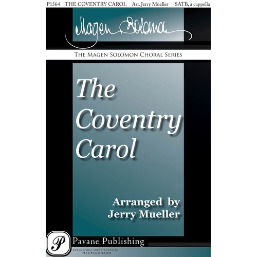 Coventry Carol SATB A Cappella (Octavo)