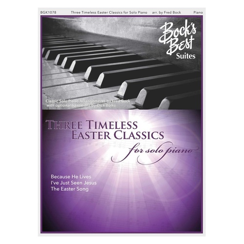 3 Timeless Easter Favorites For Solo Piano (Softcover Book)