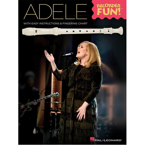 Adele - Recorder Fun! (Softcover Book)