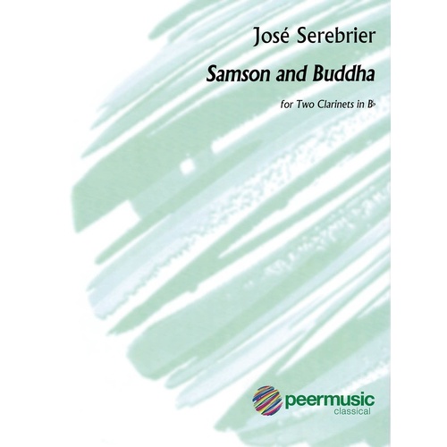 Samson And Buddha For Two Clarinets (Softcover Book)