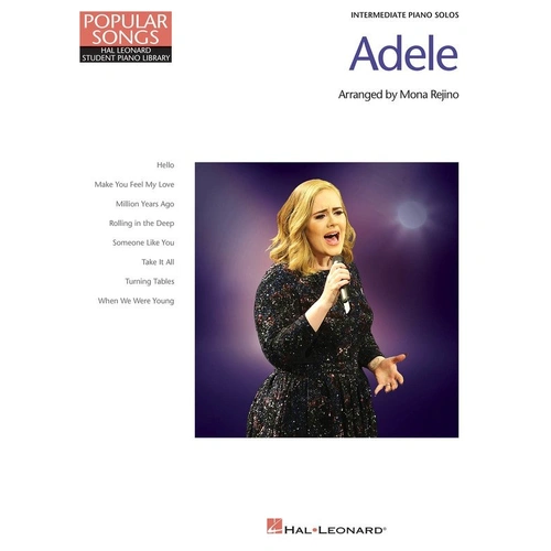Adele Popular Songs Series for Piano - Hal Leonard, 48 Pages, Intermediate Arrangements