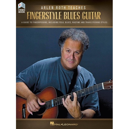 Arlen Roth Teaches Fingerstyle Blues Guitar Book and Video Series