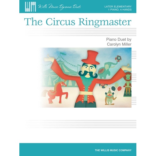 Miller - Circus Ringmaster Piano Duet (Softcover Book)