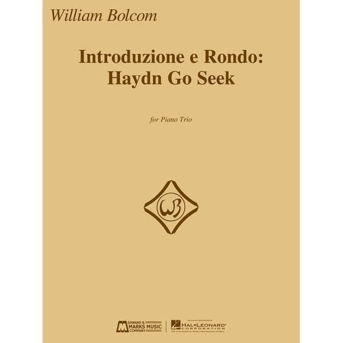 Introduzione E Rondo Haydn Go Seek Piano Trio (Music Score/Parts)