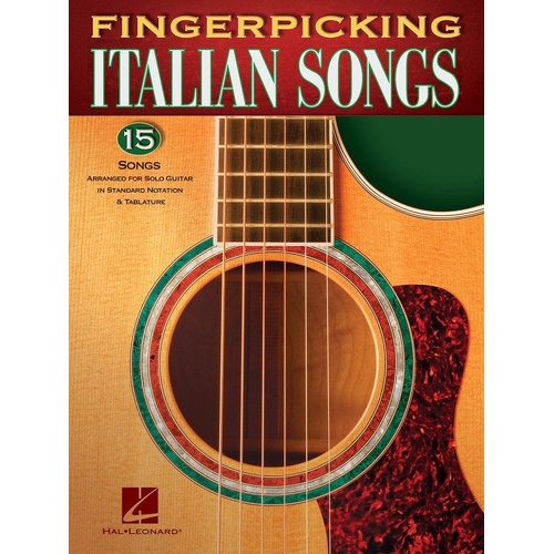 Fingerpicking Italian Songs Notation/TAB for Guitar