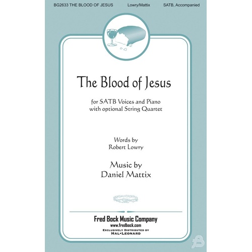 Blood Of Jesus String Quartet (Softcover Book)