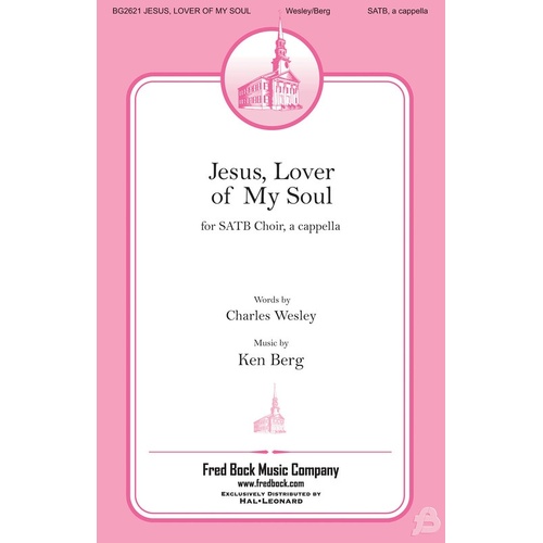Jesus Lover Of My Soul SATB A Cappella (Octavo)