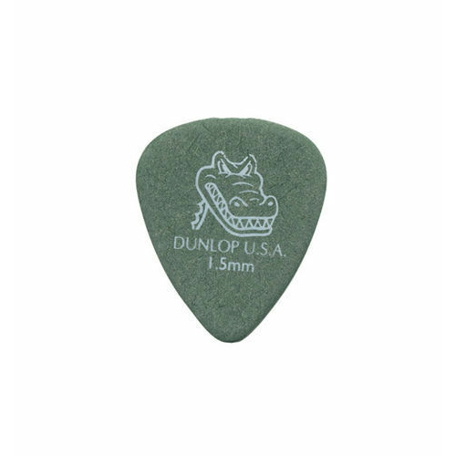72 x Dunlop Gator Grip Green 1.50mm Heavy Guitar Picks USA Bulk Bag