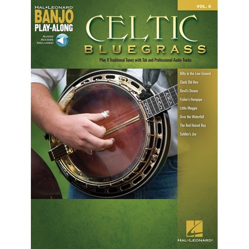Celtic Bluegrass Banjo Play-Along Book with Audio Tracks