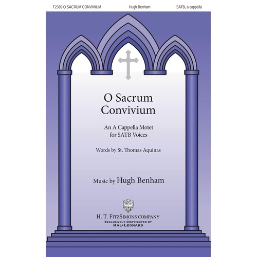 O Sacrum Convivum SATB A Cappella (Octavo)