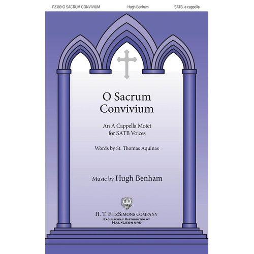 O Sacrum Convivum SATB A Cappella (Octavo)