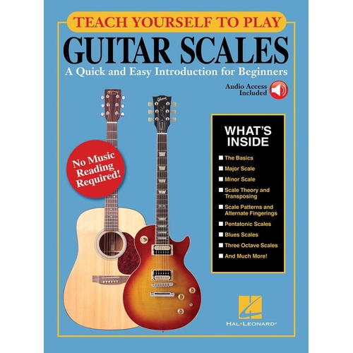 Teach Yourself To Play Guitar Scales Book/Online Audio (Softcover Book/Online Audio)