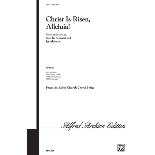 Christ Is Risen Alleluia SATB