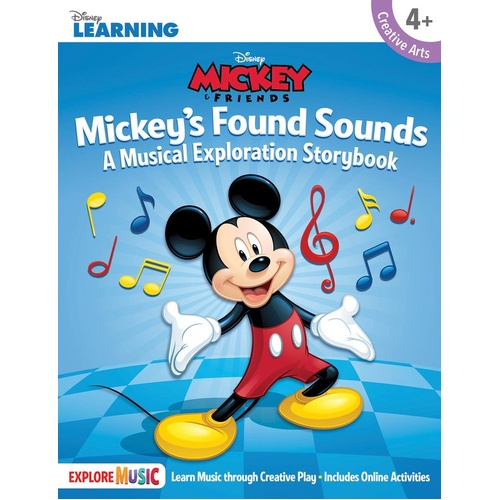 Mickeys Found Sounds Book/Online Media 