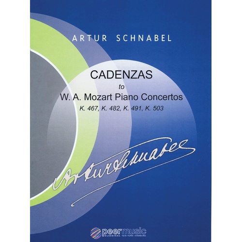 Cadenzas To Mozart Piano Concertos (Softcover Book)