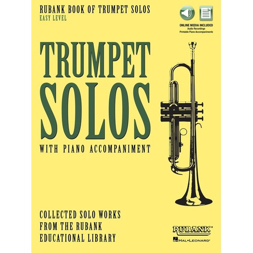 Rubank Book of Trumpet Solos - Easy Level with Online Access