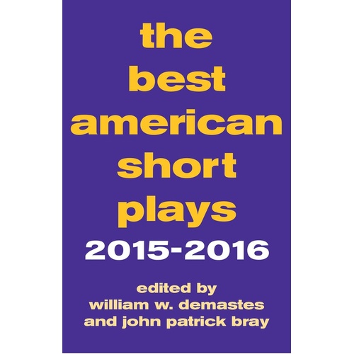Best American Short Plays 2015-2016 (Softcover Book)