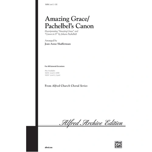 Amazing Grace/Pachelbel's Canon SAB Arrangement by Shafferma
