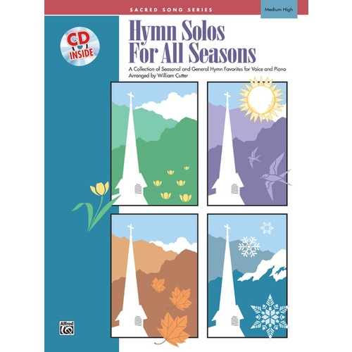Hymn Solos For All Seasons Med/High Book/CD