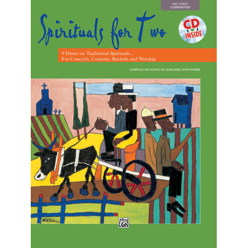 Spirituals for Two: Book & CD of Duets for Equal Voices