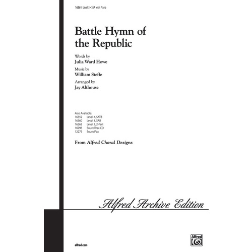 Battle Hymn of the Republic SSA Arrangement by Althouse