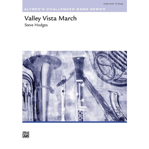 Valley Vista March for Concert Band Grade 1.5