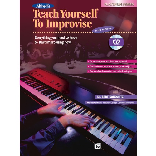 Teach Yourself To Improvise At The Keyboard Book/CD