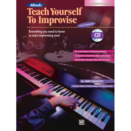 Teach Yourself to Improvise at the Keyboard Book & CD