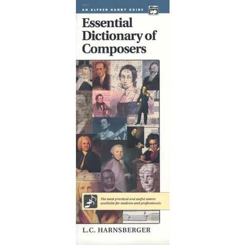 Essential Dictionary Of Composers- Handy Guide