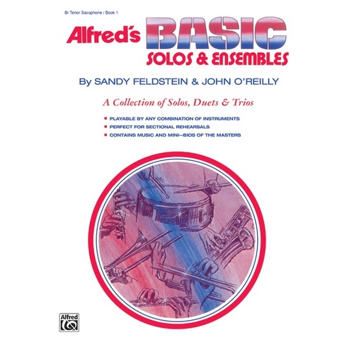 Basic Solos and Ensembles Book 1 for Tenor Saxophone