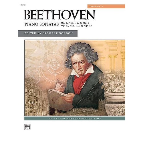 Ludwig van Beethoven - Piano Sonatas, Volume 1 (Nos. 1-8) Piano Solo Book 
