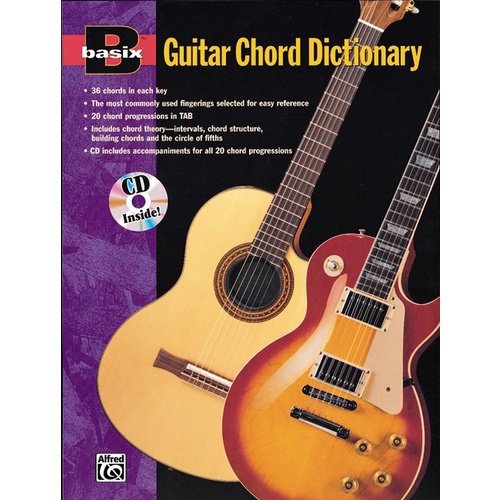 Basix Guitar Chord Dictionary Book/CD