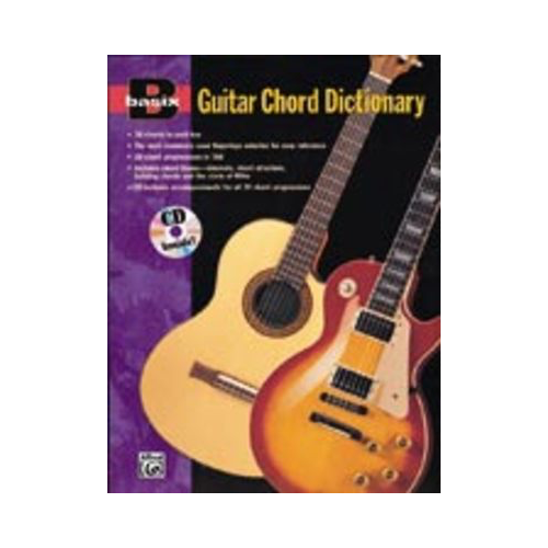 Basix Guitar Chord Dictionary with Book and CD