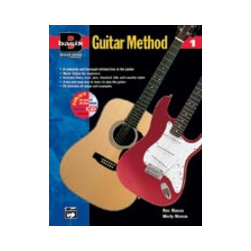 Basix Guitar Method Book 1 with CD by Morton Manus and Ron Manus - Alfred Music