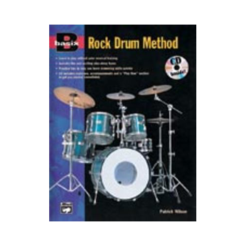 Basix Rock Drum Method Book and CD